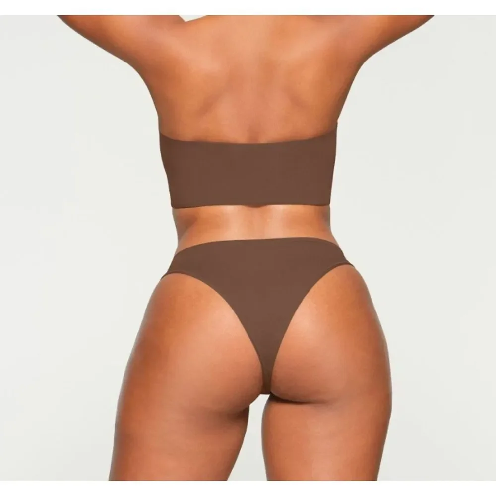 NEW SKIMS Fits Everybody Bandeau Jasper Brown 2X NWT
